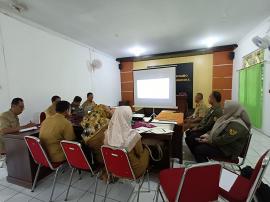 Evaluasi Rancangan APBKal, Panewu Girisubo Melaksanakan Asistensi